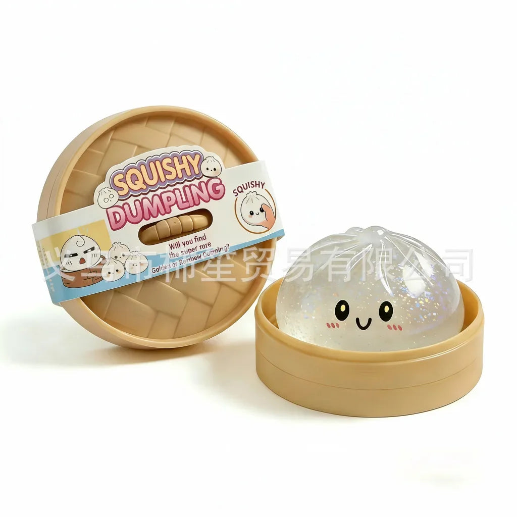 Dumplings de Tiburón Brillantes con Dinero, Suaves y Elásticos, para Aliviar el Estrés, Regalo Festivo de Halloween