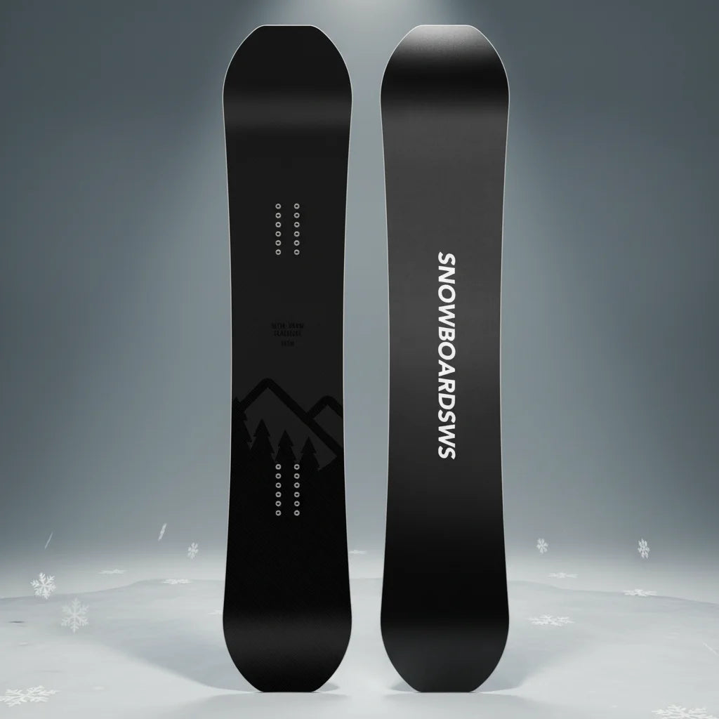 Tabla de Snowboard de Plástico Inyectado de Alta Calidad, Modelo QYWX QYSN001, para Adultos, Hombres y Mujeres, Fabricada en China