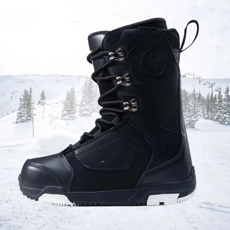 Botas de Snowboard para Adultos, Unisex, Todoterreno, Impermeables, con Entresuela de EVA Resistente al Desgaste