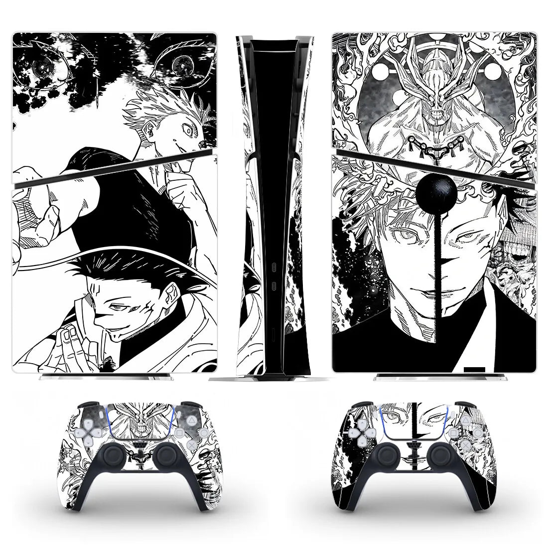 New Game PS5 Slim Digital Skin Sticker Decal Cover for Console and 2 Controllers PS5 Slim Sticker Vinyl