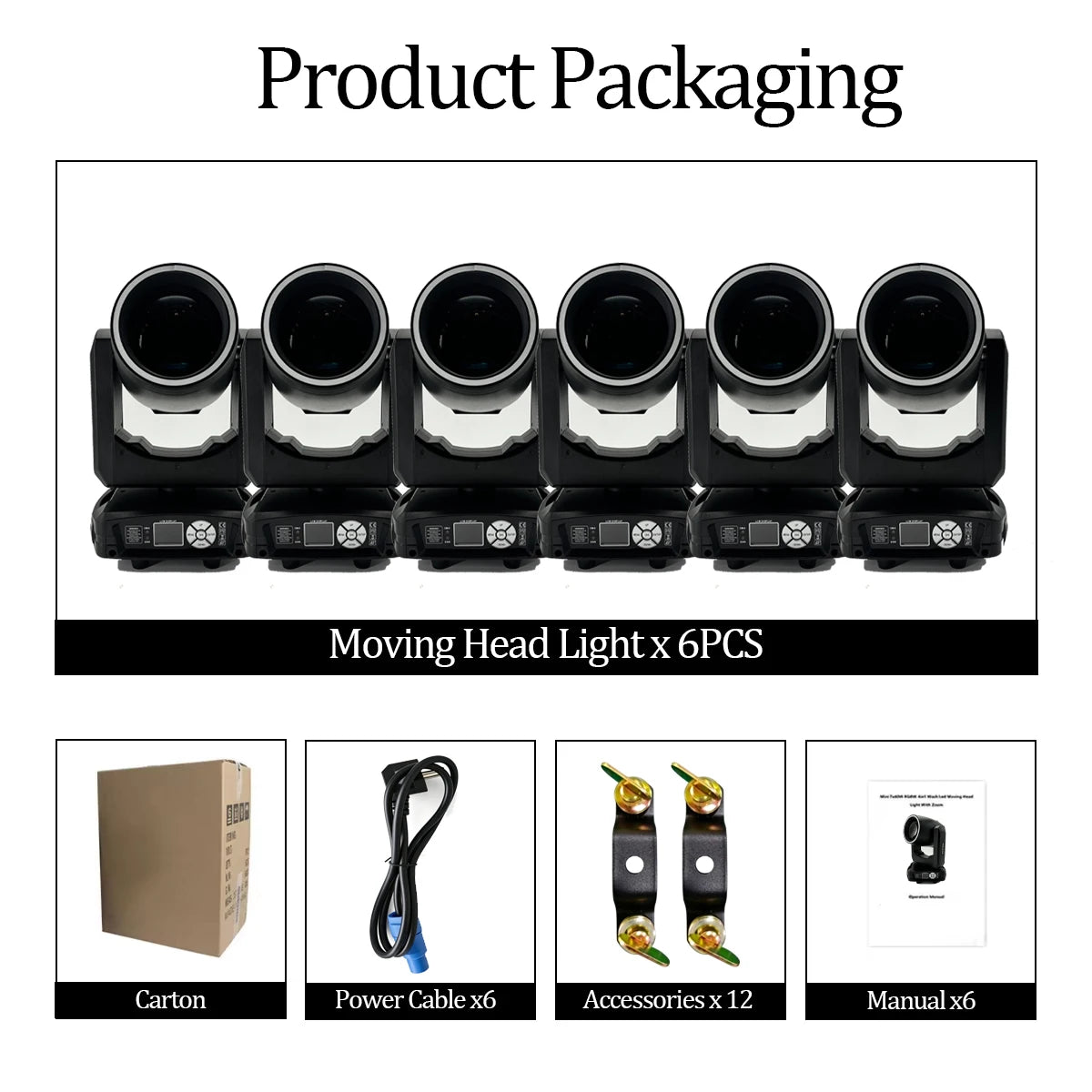 Luz de cabeza móvil tipo bola de espejos de 120W, luz de escenario rotativa DMX512 de 120W para fiestas, bares, KTV, clubes y bodas