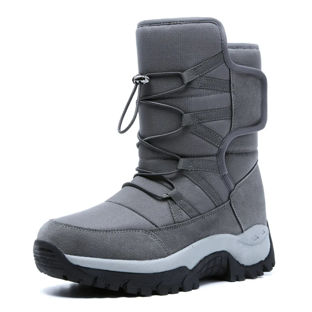 Nuevas Botas de Invierno para Hombre y Mujer, Botas de Nieve Impermeables y Antideslizantes, Botas de Esquí Cálidas, Botas de Senderismo, Botas de Viaje