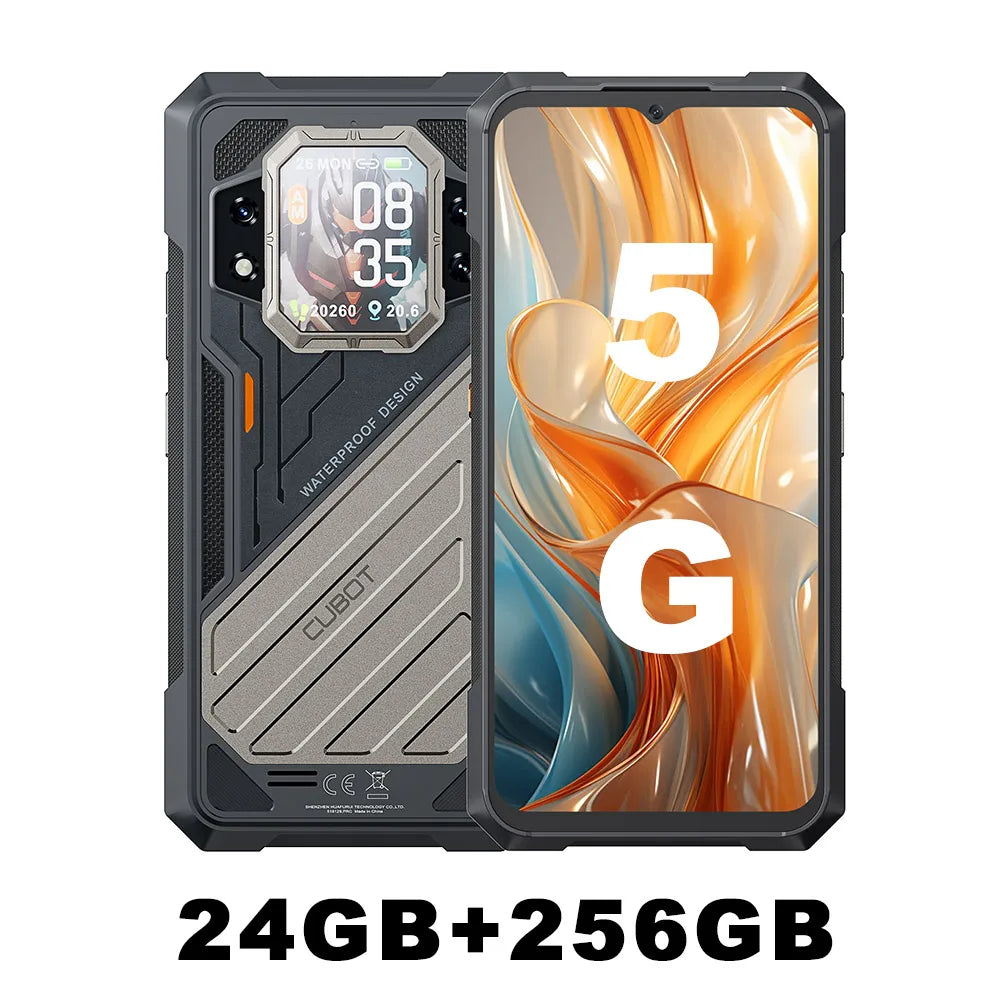 [Estreno mundial] CUBOT KINGKONG X PRO, Smartphone ultrarresistente 5G, Dimensity 8200, 4nm, 3.1GHz, pantalla de 6.72" a 144Hz, 10200mAh, 24+256GB