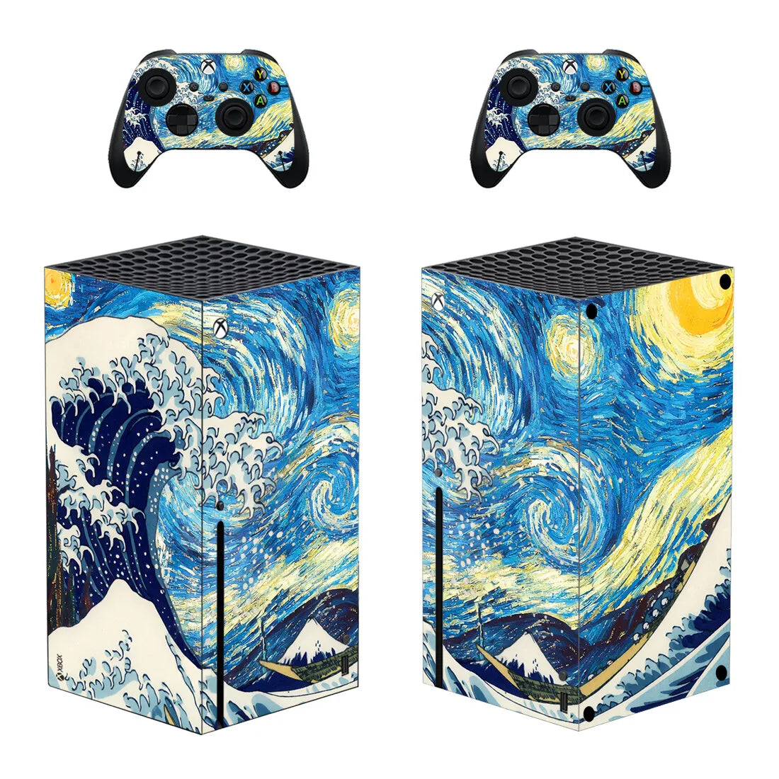 Vinilo Adhesivo Personalizado para Xbox Series X y 2 Controles