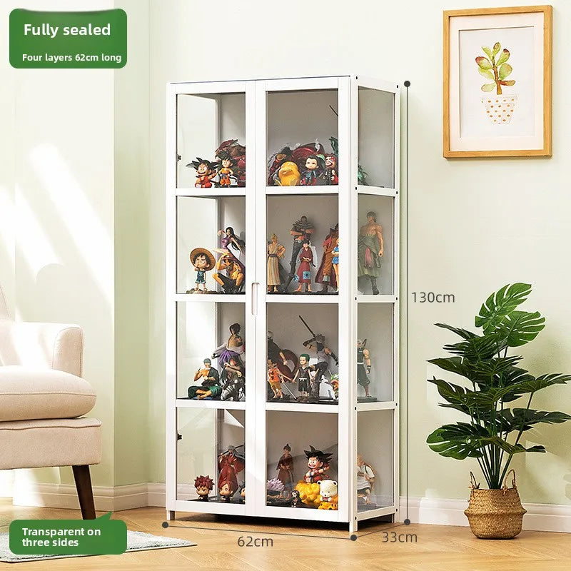 Vitrina expositora de figuras firme, soporte de exhibición de acrílico para Lego, estante para productos que no son de vidrio, expositor para modelos de juguetes y cigarrillos.