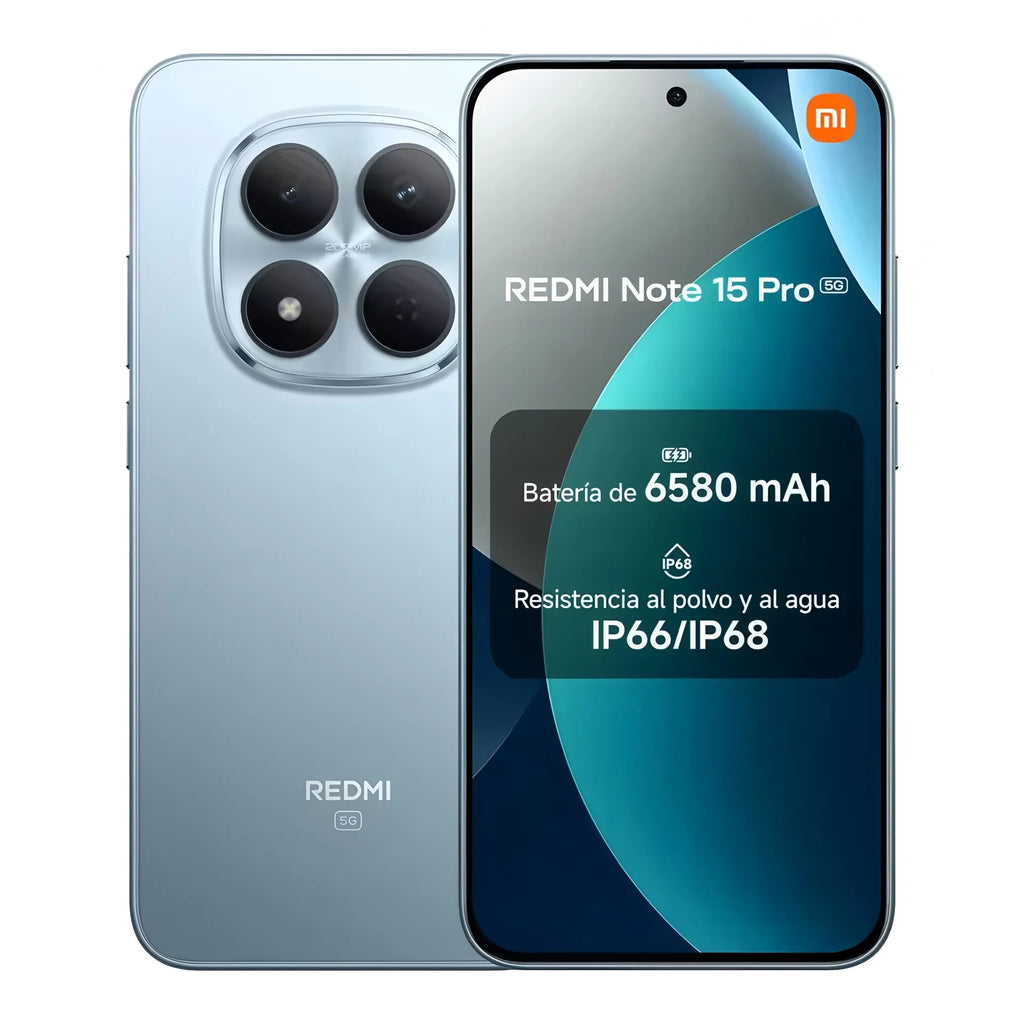 Xiaomi Redmi Note 15 Pro 5G, MTK Dimensity 7400-Ultra, pantalla AMOLED de 6,83", 120 Hz, cámara de 200 MP, batería de 6580 mAh, NFC