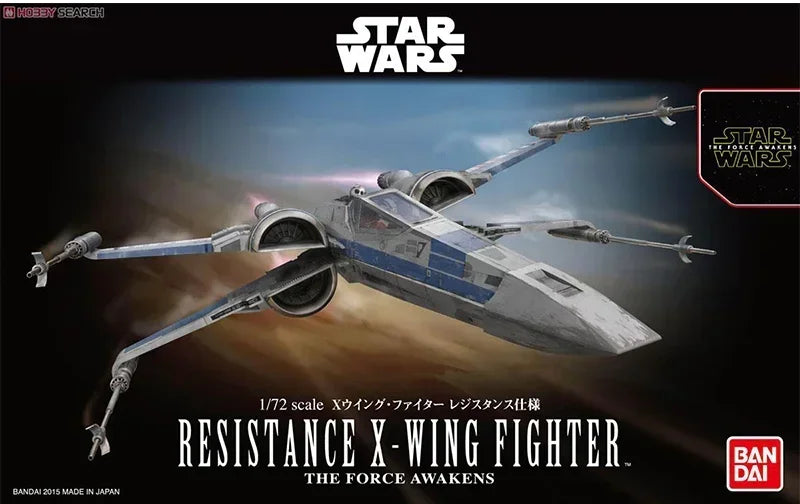Bandai-figura de acción Original de STAR WARS para niños, modelo coleccionable de Anime, juguetes de montaje, entrega directa