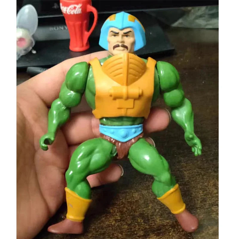 Figura de acción de 5.5 pulgadas de He-Man, Man-At-Arms y Skeletor, juguetes