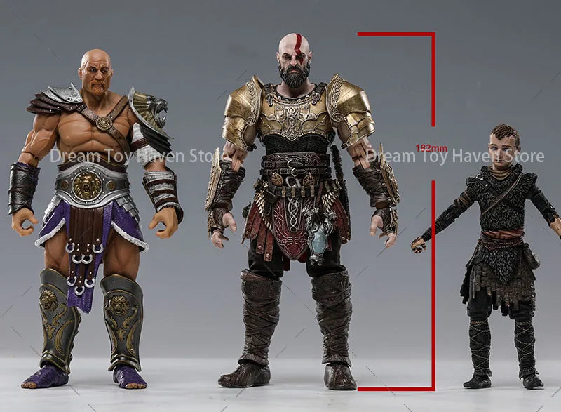 Edición Estándar TAKETHAT brotoys TB001 Figura de acción a escala 1/12 de Kratos, soldado masculino de God of War, de 7 pulgadas, muñeco coleccionable