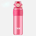 TKK 600/800/1000ml botella de agua deportiva Tritan sin BPA pajita portátil a prueba de fugas plástico Drinkware hervidor de Fitness al aire libre
