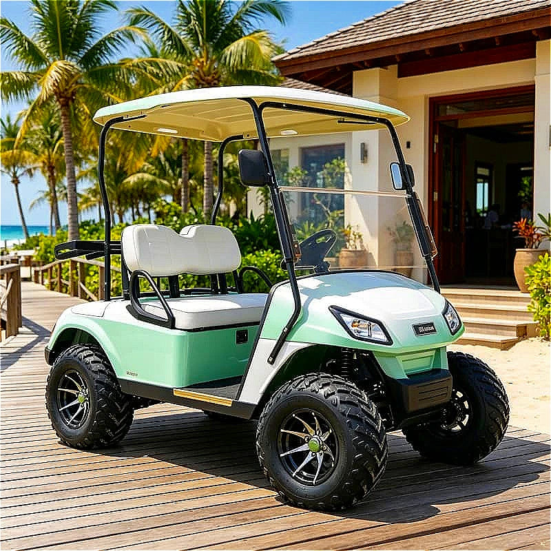 Buggy de Playa con Neumáticos Todoterreno, ATV Quad de 250cc 4x4 para Arena, Dunas y Desierto, ATV Eléctrico de Alta Velocidad Personalizado