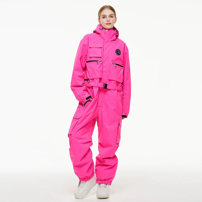 Ropa de nieve para hombres y mujeres, ropa de snowboard, mono de esquí de nieve, mono de esquí, traje de nieve, traje de nieve para adultos, traje de nieve de esquí