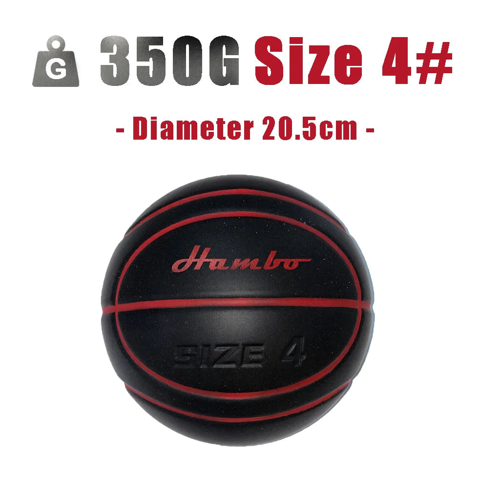Balón de Baloncesto Silencioso de Espuma sin Aire para Interiores, 600G-Talla 7 para Hombres, 450G-Talla 6 para Mujeres/Adolescentes, 350G-Talla 4 para Niños, para un Drible Silencioso