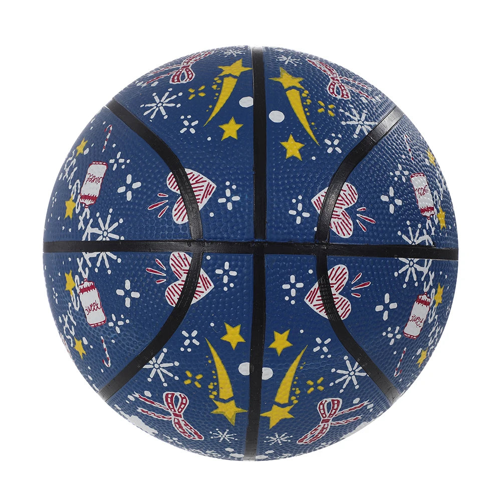 Pelota de baloncesto de goma de primera calidad, tamaño 7/6/5/4, cancha de cemento para exteriores, pelota deportiva de entrenamiento para adultos y jóvenes, equipo de juego profesional