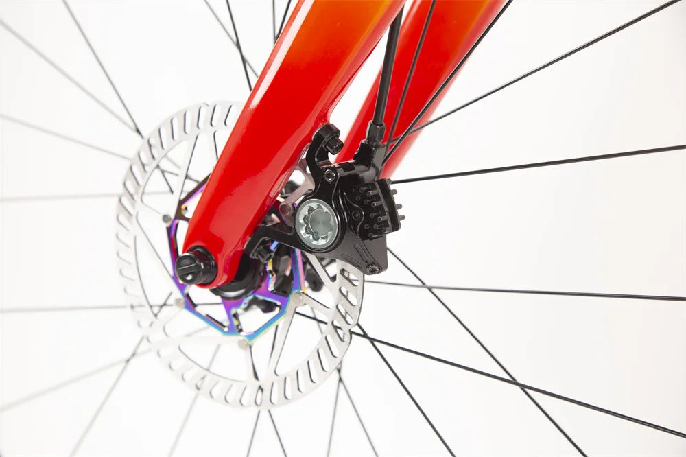 TWITTER V3Pro Transmisión electrónica SENTYEH ES800-13S Bicicleta de gravel de fibra de carbono con manillar plano y freno de disco hidráulico