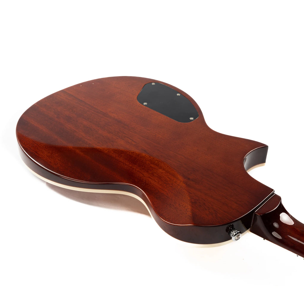 Guitarras Eart EGLP-620 Sintonizadores de bloqueo superior de arce flameado Pastillas divididas en bobina Guitarra eléctrica