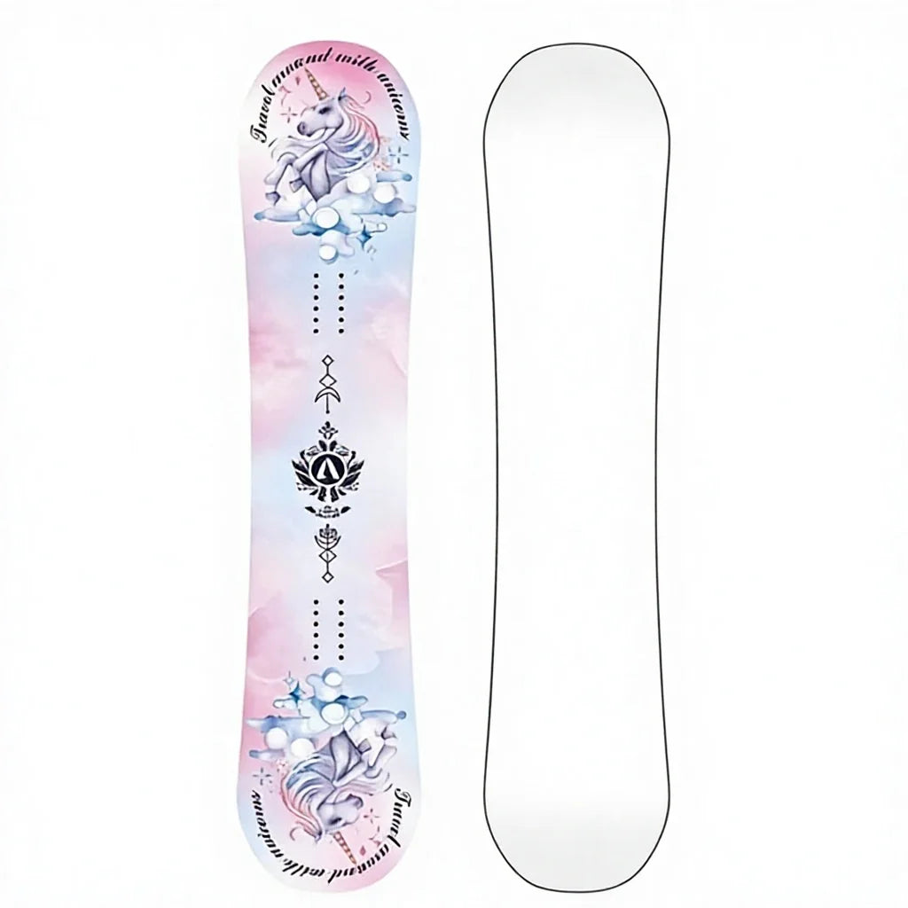 Tabla de snowboard Freestyle para principiantes y profesionales - Ecológica y duradera para todas las estaciones