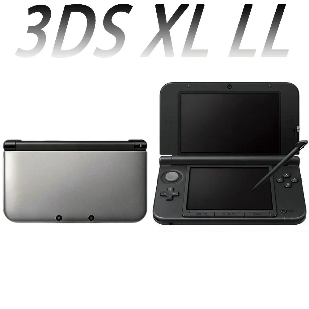 Consola de juegos original 3DS XL LL - Sin arañazos en la pantalla - Consola sin restricciones de región - Con lápiz táctil y cable de datos - 3DS XL / 3DS LL