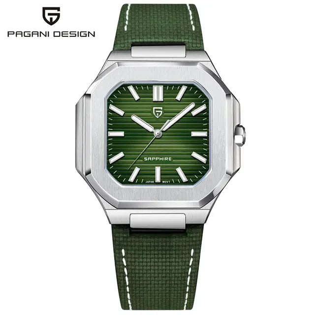 PAGANI DESIGN Men's Watch Luxury Fashion Sapphire Glass Quartz Watch for Men Stainless Steel Sports Waterproof Men Watches 2025