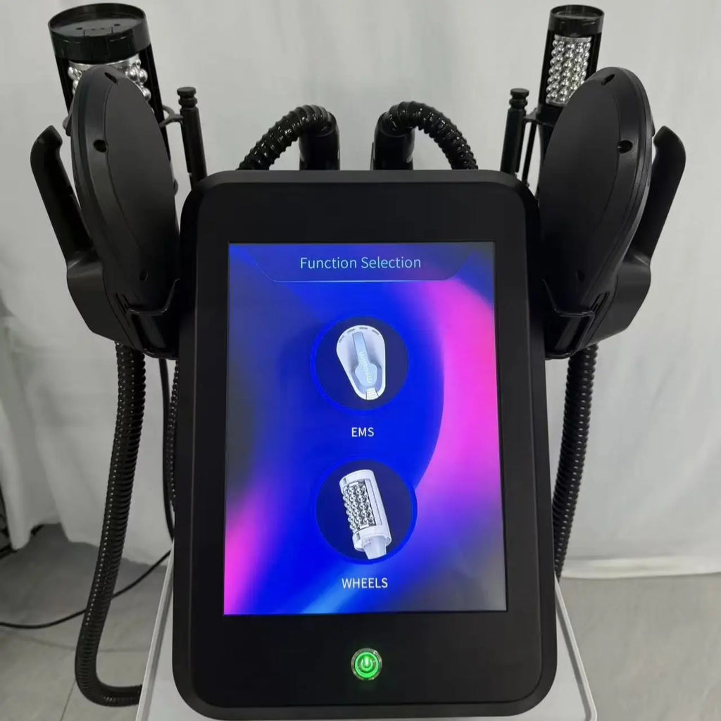 Máquina de Masaje Anticelulítico con Rodillos Internos de Vacío EMS, Rotación de 360 Grados, Pérdida de Peso, Adelgazamiento Corporal, Eliminación de Grasa