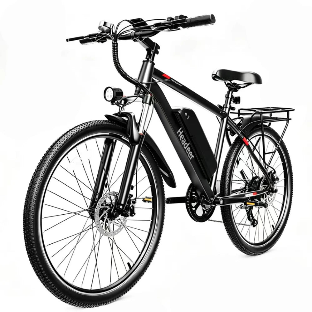 Bicicleta eléctrica Header Bk1350, batería de 48V15Ah, motor de 500W, velocidad máxima de 35 km/h, neumáticos de 26 pulgadas, autonomía de 60 km, frenos de disco duales