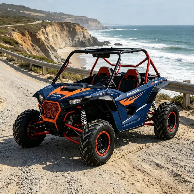 Cuatrimoto de 300cc, ATV con Motor de 4 Tiempos, Manual de 5 Velocidades con Reversa para Adultos, para Conducción Todoterreno en Dunas y Desiertos, Personalizable, Gran Venta