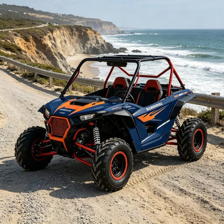 Cuatrimoto de 300cc, ATV con Motor de 4 Tiempos, Manual de 5 Velocidades con Reversa para Adultos, para Conducción Todoterreno en Dunas y Desiertos, Personalizable, Gran Venta