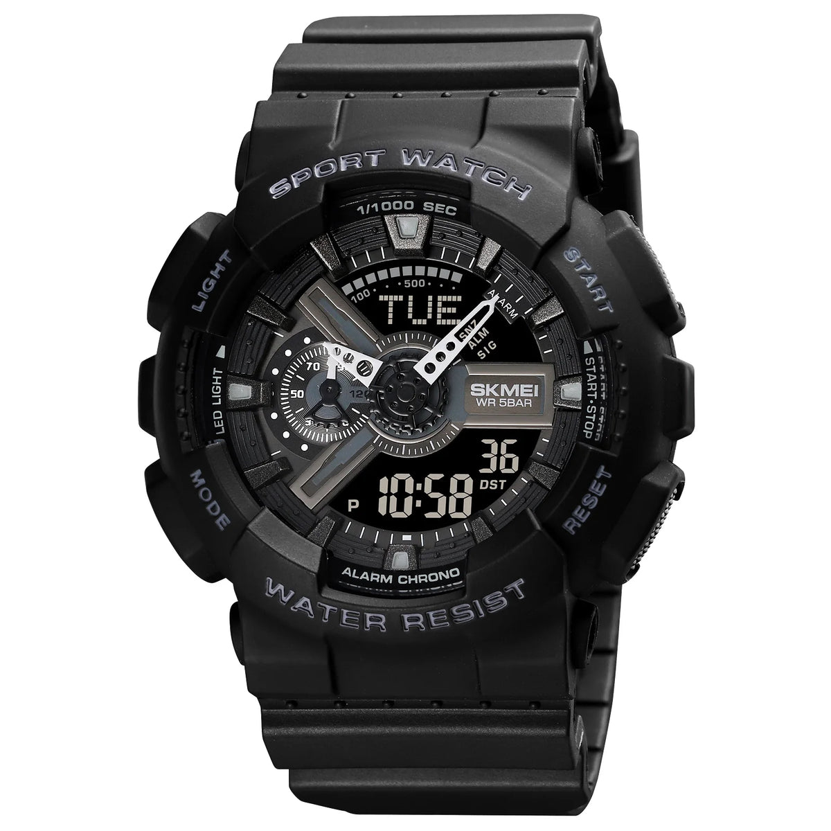 SKMEI World Time LED Light Digital Electronics Watches For Men Women Sports Quartz Watch Waterproof Wristwatches Horloges Mannen