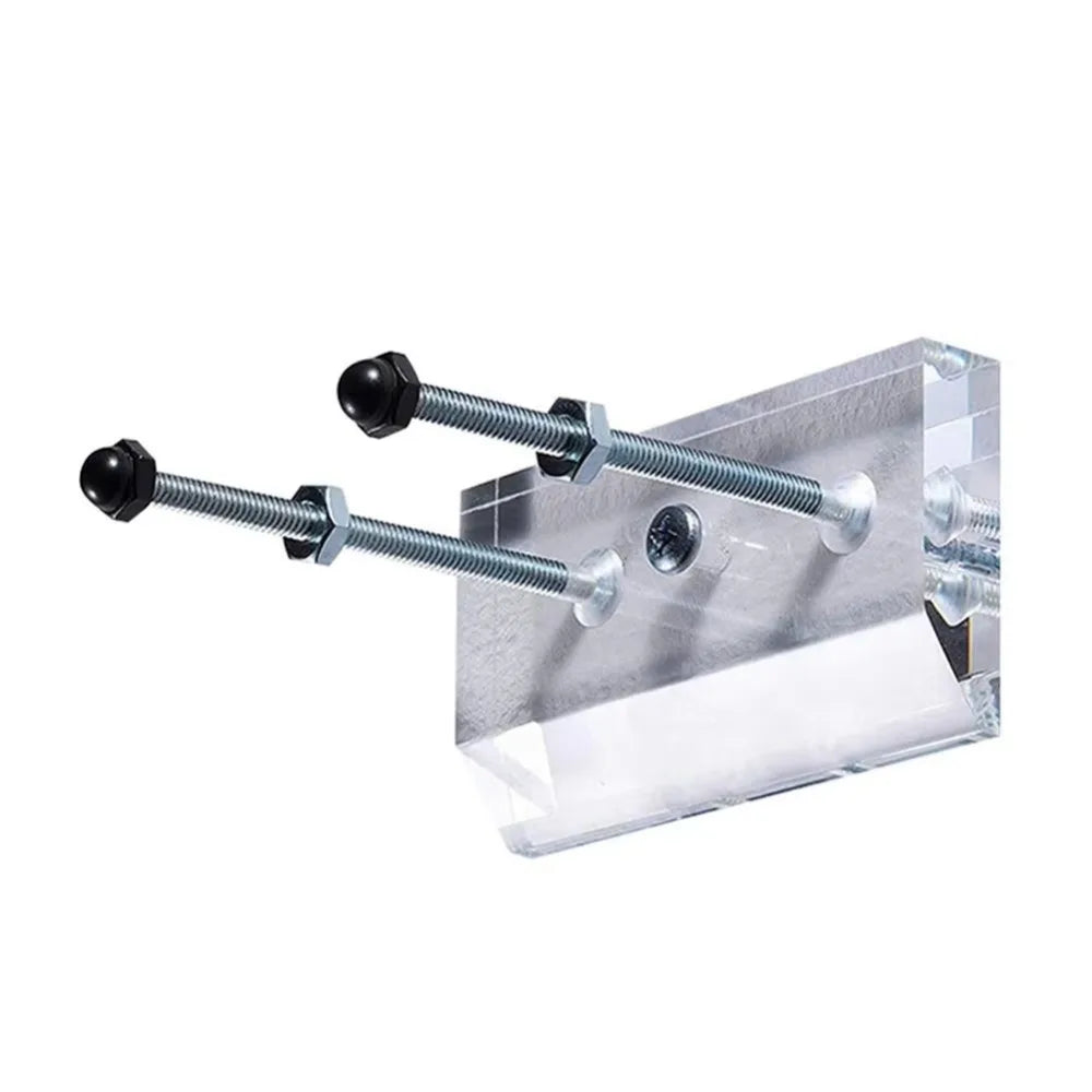 Soporte de pared para monopatín, colgador de cubierta para Longboard, soporte de exhibición acrílico transparente para interiores, soporte de almacenamiento flotante para monopatín