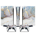 Adhesivo de vinilo decorativo para consola PS5 Digital, cobertura completa para consola de juegos y 2 controles