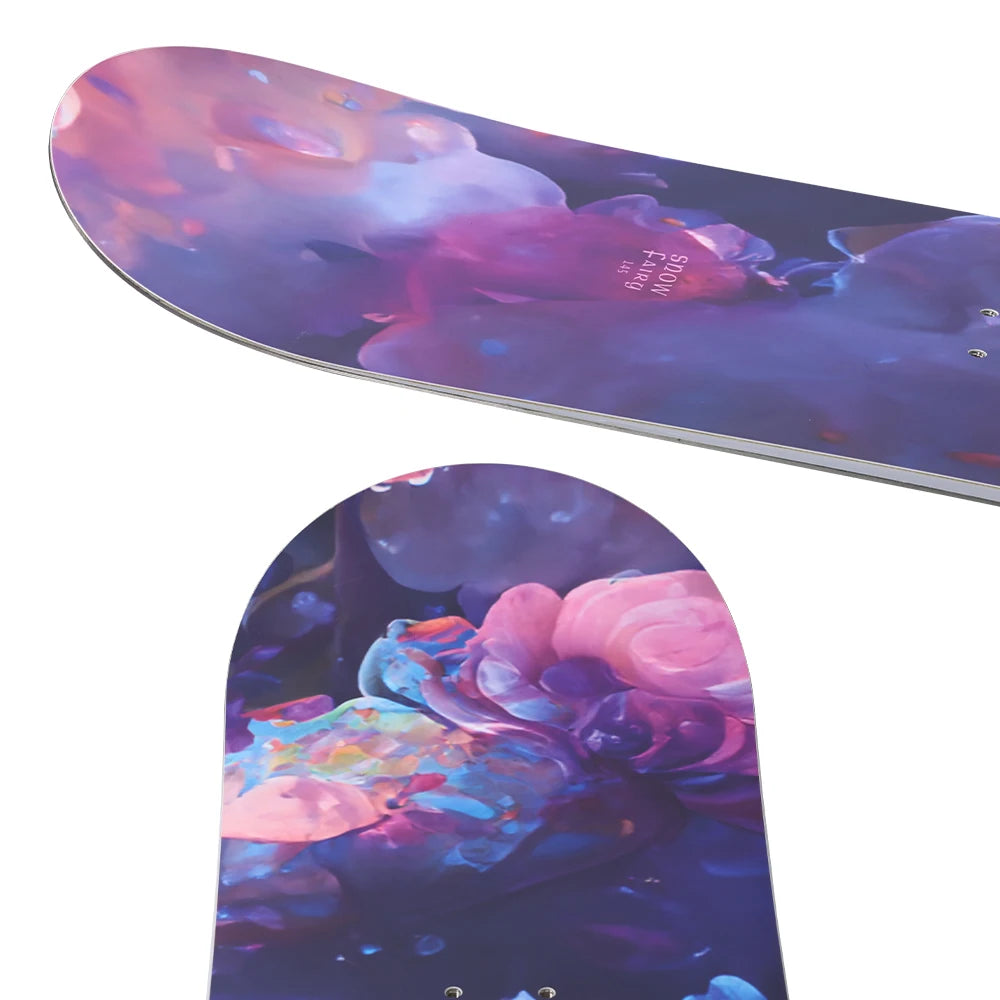 Hasiky Flower Fairy 140 142 145 147cm tablas de nieve de todas las montañas para adultos con Snowboard de invierno para mujeres y hombres de nivel básico para adultos
