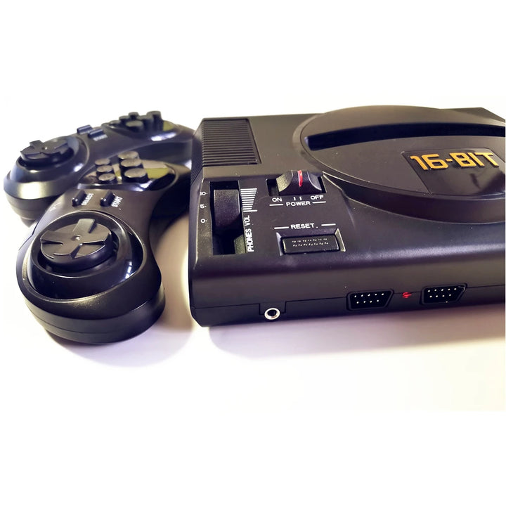 Consola Retro Mini Mega Drive Clonada con Salida HD, Basada en Hardware, Compatible con Tarjetas Micro TF y Cartuchos Originales de Sega (sin juegos)