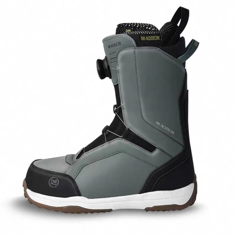 Botas de Snowboard para Patinaje en Nieve, con Doble Cordón, Todoterreno, de Alta Dureza