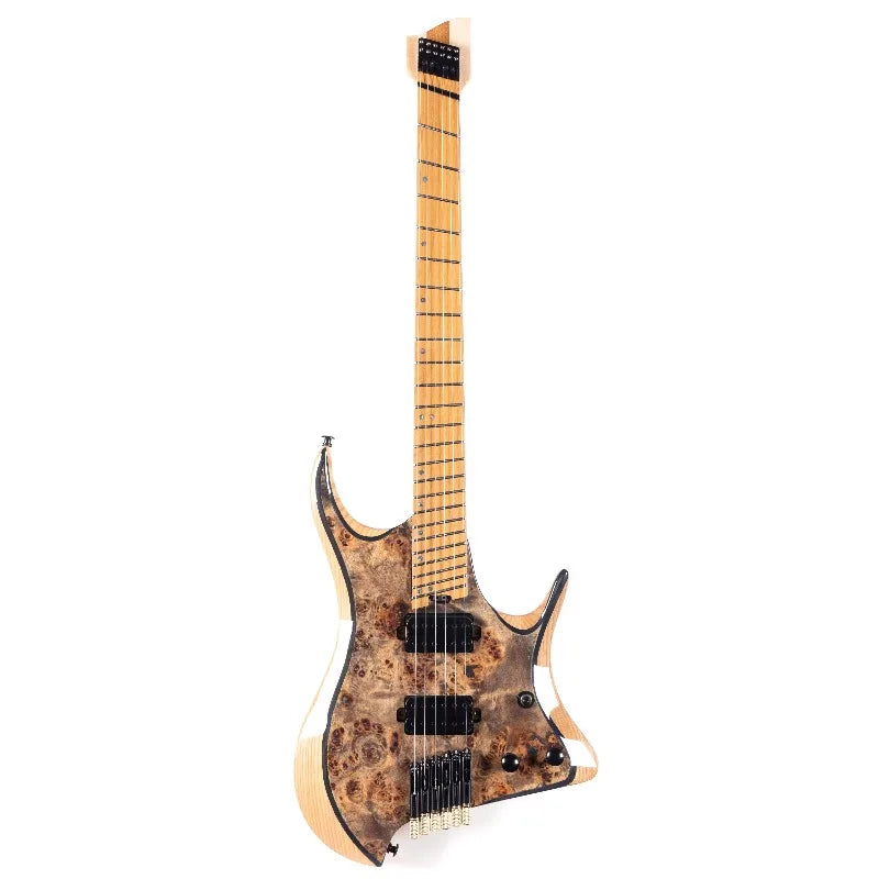 Guitarra Eléctrica sin Cabezal Grote GTWT-03, Cuerpo de Fresno Brillante, 24 Trastes, Pastillas H-H