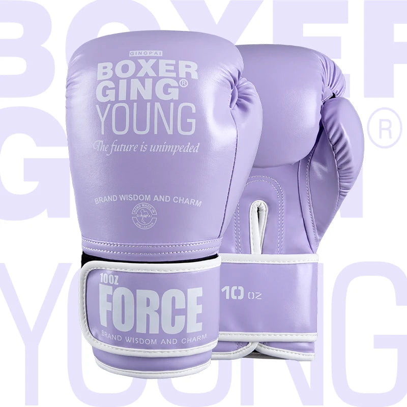 LASTSTAND-guantes de boxeo para hombre y mujer, manoplas de cuero de microfibra para entrenamiento en gimnasio, Equipo de Boxeo, venta al por mayor, 8-12 OZ