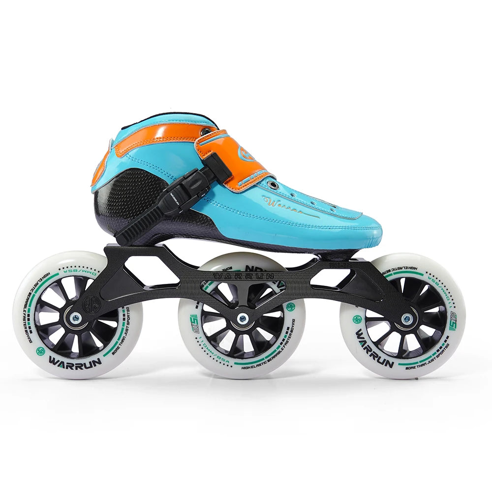 VARRUN-Patines de velocidad en línea, botas de competición profesionales de fibra de carbono, originales, 2023