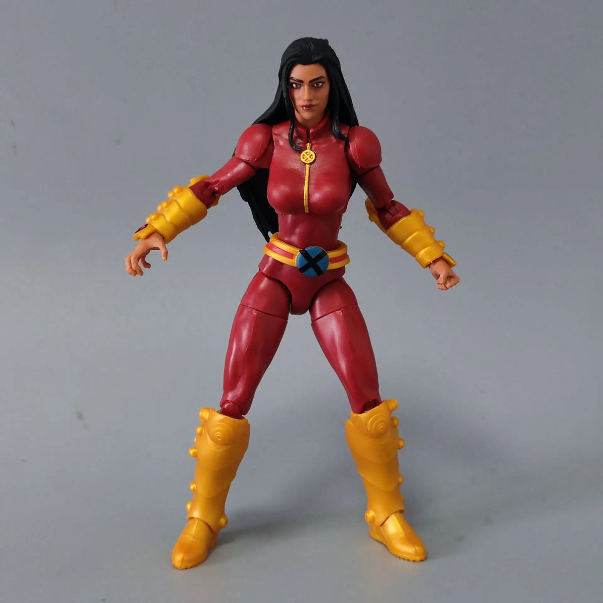 Figura de acción de 6" de ML Legends Kid Omega Corsair Chamber Emma Frost Cyclops Monet St. Croix Fang Ch'od BAF Wave