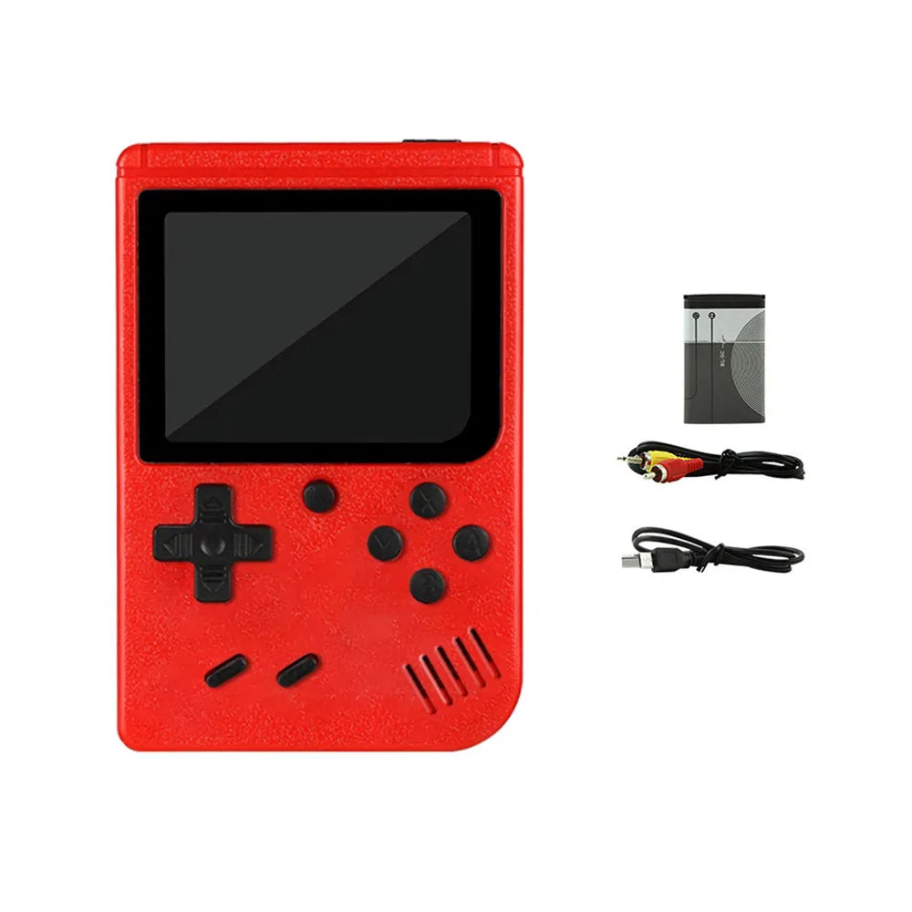 Consola de videojuegos retro con pantalla LCD de 2.4 pulgadas, 400 juegos integrados, consola de juegos portátil de bolsillo, regalo de Navidad