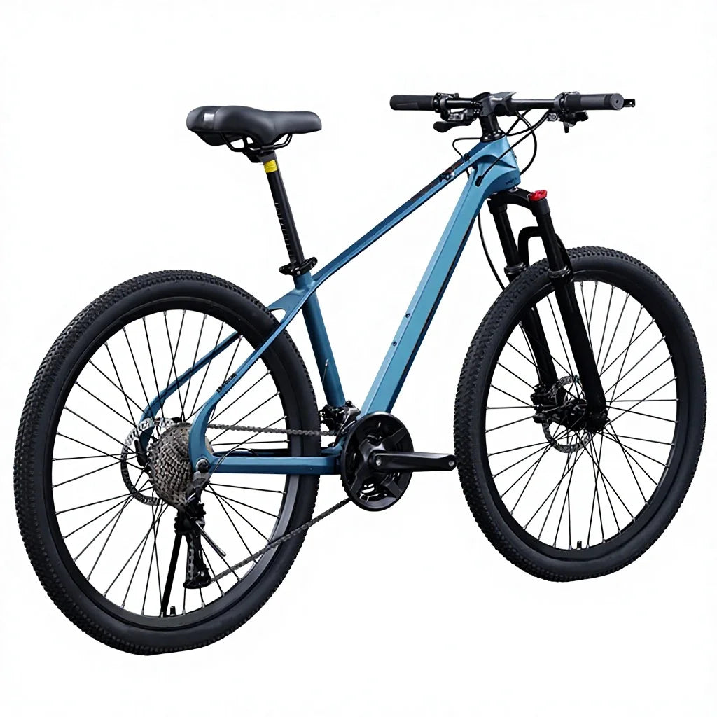 Bicicleta de montaña rígida de acero al carbono de 29 pulgadas, bicicleta de descenso de aleación con doble suspensión, bicicleta de montaña MTB de 11 velocidades con frenos de disco hidráulicos