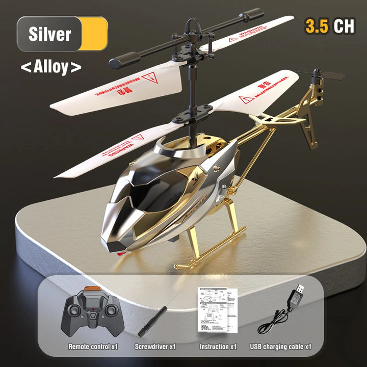 Helicóptero RC de 3,5 canales XK913 iluminado resistente a caídas juguete volador para niños regalo de Control remoto amigable para principiantes para niños mayores de 6 años