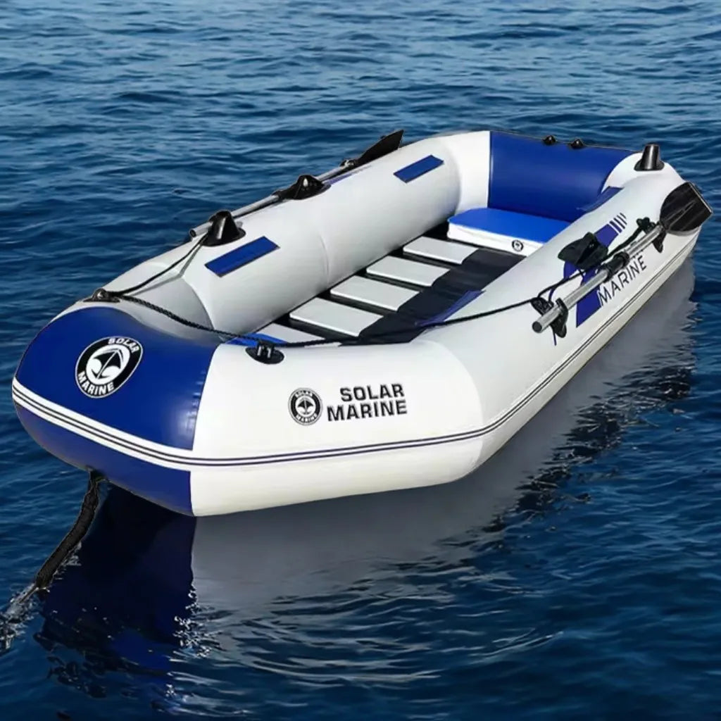 Solarmarine 2,3 M PVC bote de pesca inflable bote canoa barcos de carreras y Kayak de esquí acuático para adultos deportes acuáticos al aire libre