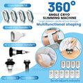 360 °   Criotermólisis 40K, Reducción de Grasa, Adelgazamiento Corporal, Pérdida de Peso por Radiofrecuencia, Congelación de Grasa, Eliminación de Celulitis, Sistema de Cavitación al Vacío
