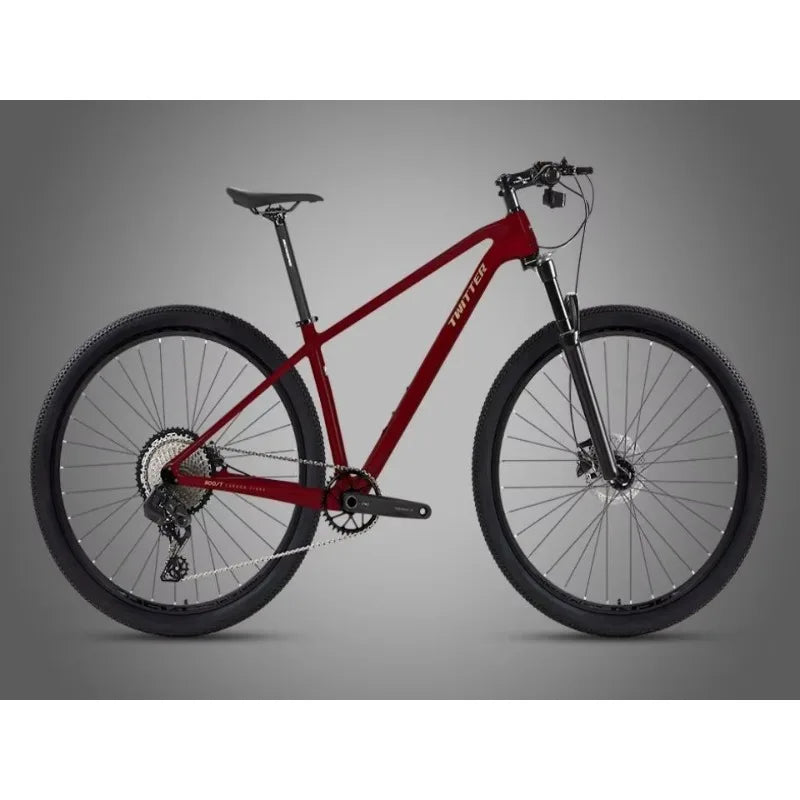 TWITTER WARRIORpro SRAM SX EAGLE-12s EDS OX-12S XC Clase 27.5/29 pulg. Bicicleta de montaña de fibra de carbono para todoterreno con frenos de disco hidráulicos