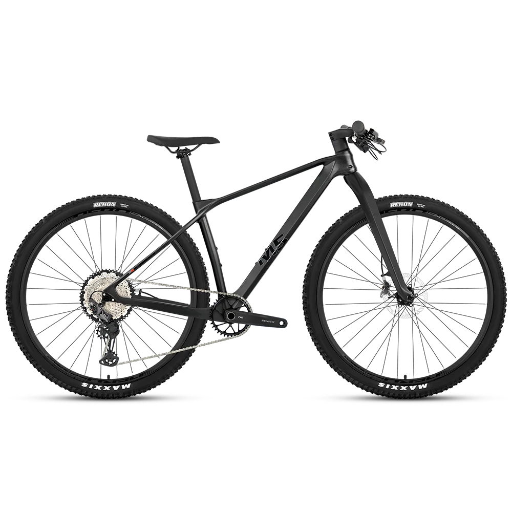 Bicicleta de montaña premium de carbono con transmisión de 12 velocidades XTM8100, eje pasante, horquilla de carbono y frenos de 4 pistones, bicicleta MTB de fibra de carbono