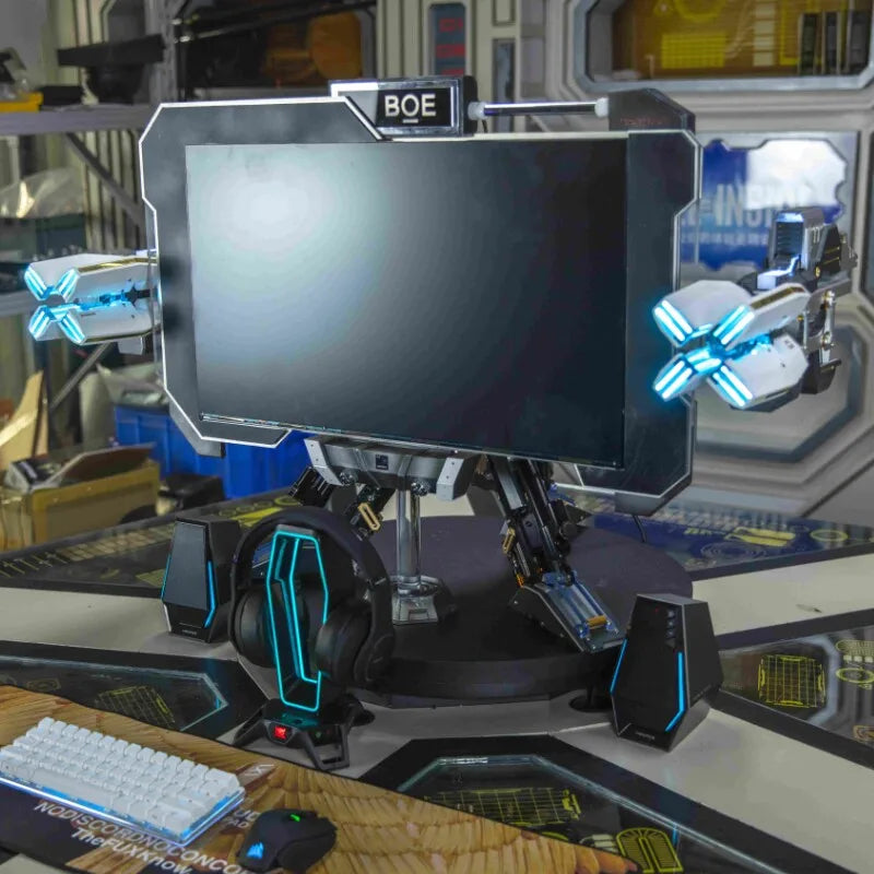 Máquina todo en uno con refrigeración por agua, concepto 4090, para juegos, deportes electrónicos y transmisiones en vivo.