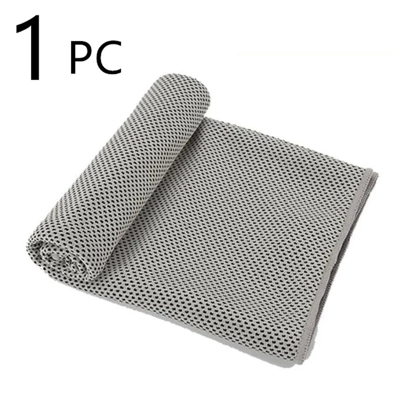 Toalla refrescante de microfibra de alivio instantáneo, toallas frescas, envoltura para el cuello, trapos fríos para deportes, Fitness, Camping, ciclismo y senderismo