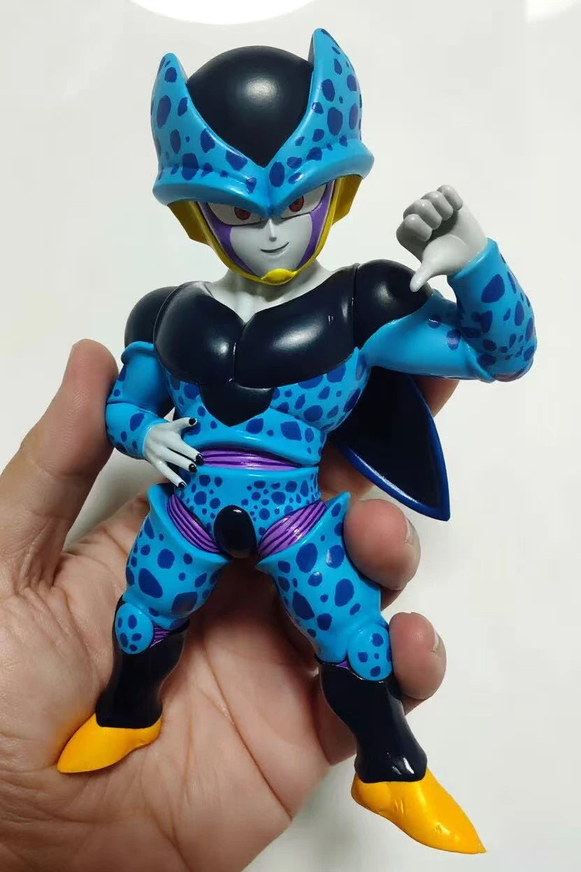 Figura de Anime Dragon Ball Z Cell Junior, Mini Figuras de Acción de Cell, Estatua de PVC, Modelo Coleccionable, Juguetes, Regalos