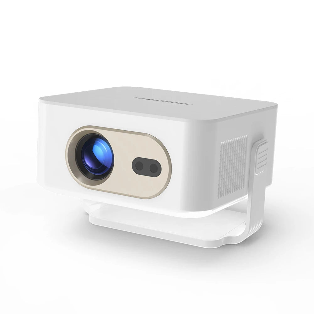 Proyector Inteligente Magcubic 400ANSI HD con Enfoque Automático, HY300GTV con WiFi Dual, Android 14, Google TV Stick, 2K, Home Theater