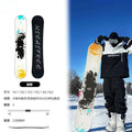 Tabla de snowboard, tabla individual, pizarra pequeña, fijador de snowboard, raqueta de nieve, campo de nieve, tabla de snowboard lisa para esquiar.