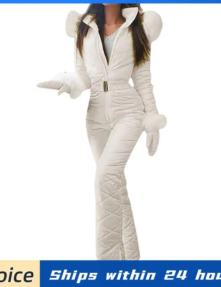 Traje de Nieve Impermeable para Deportes de Invierno, Ajustado, Aislado, para Mujer